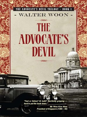 cover image of The Advocate's Devil